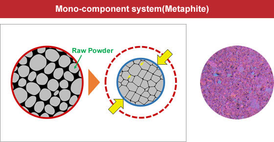 Mono-component system(Metaphite)